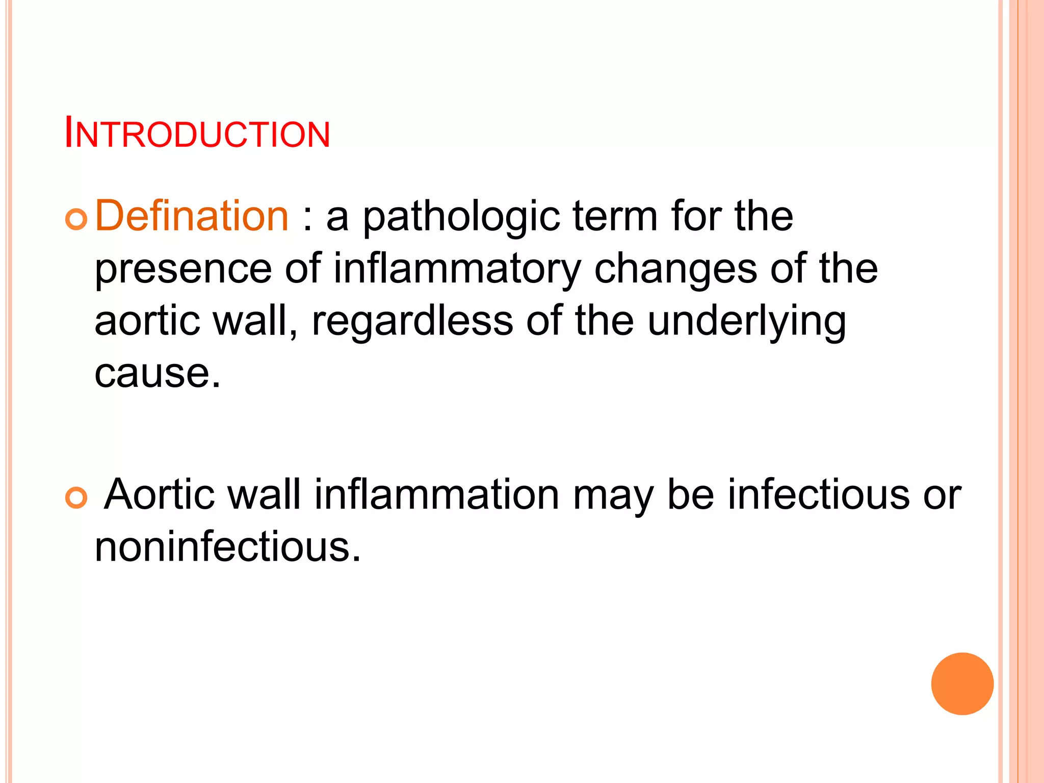 Aortitis ppt | PPTX