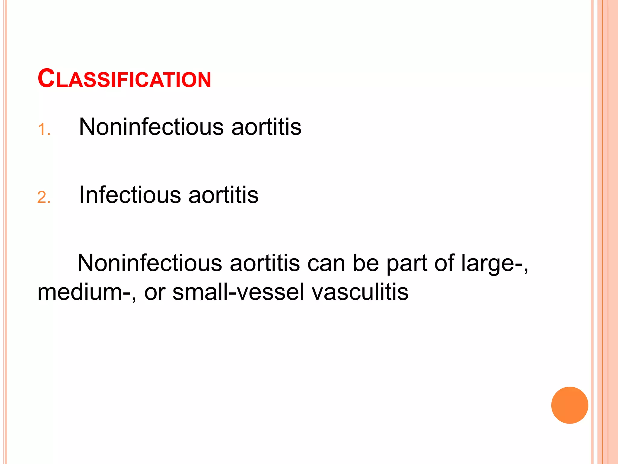 Aortitis ppt | PPTX