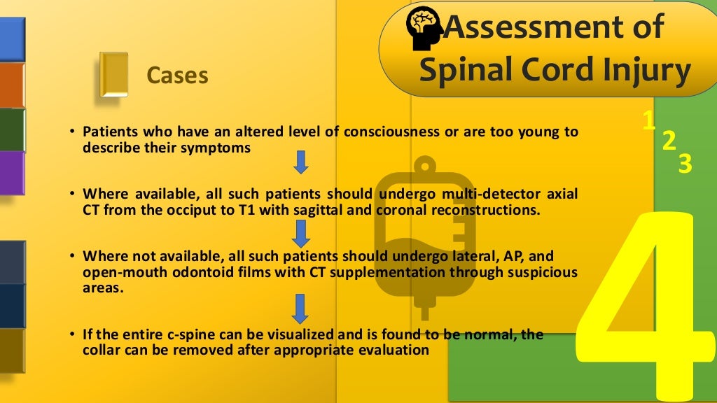 Assessment Of Spinal Cord Injury