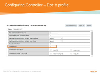 Aos & cppm integration configuration & testing document for eap tls ...