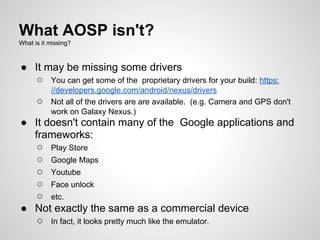 Aosp+ | PDF