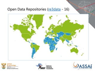 Open Data Repositories (re3data - 16)
 
