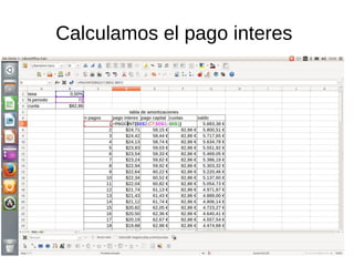 Calculamos el pago interes
 