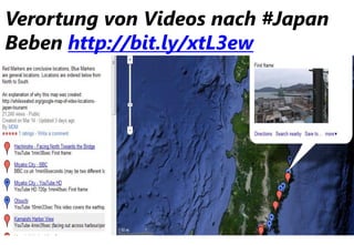 Verortung von Videos nach #Japan
Beben http://bit.ly/xtL3ew
 