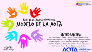 MODELO DE LA AOTA. | PPTX