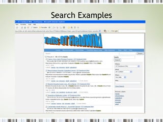 Search Examples 