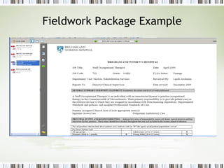 Fieldwork Package Example 