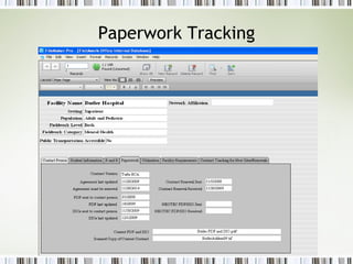 Paperwork Tracking 