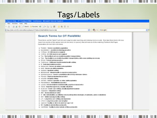 Tags/Labels 