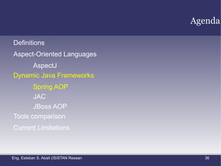AspectJ:  Join Point Model (3) Pre-initialization and initialization join points * Example from  Eclipse AspectJ: Aspect-Oriented Programming with AspectJ and the Eclipse AspectJ Development Tools Pre-initialization  join point  