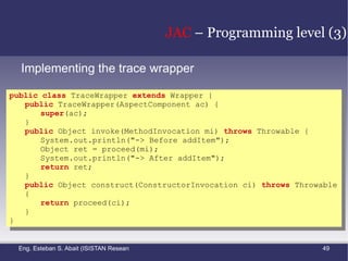 AspectJ Learning by example:  Identifying join points Lets build our  first  aspect-oriented solution 