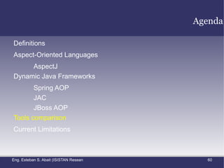 Pointcuts expressed in terms of properties of methods other than its exact name are known as  property-based pointcut  move: call (void  FigureElement.moveBy( int ,  int )) || call  ( void  Point.setX( int ))  || call  ( void  Point.setY( int ))  || call  ( void  Line.setP1( Point ))  || call  ( void  Line.setP2( Point ));   pointcut  move: call (void  FigureElement.moveBy( int ,  int )) || call  ( void  Point.set * ( int ))  || call  ( void  Line.set * ( Point ));   Name-based Property-based 