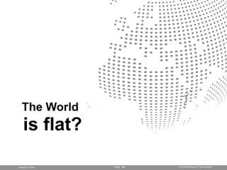 The World
   is flat?

Ahead of Time   Page 58   © 2008 Ahead of Time GmbH