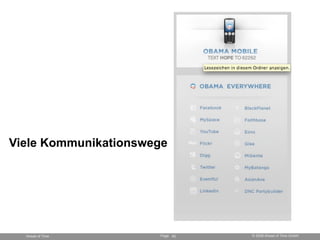Viele Kommunikationswege




                                © 2008 Ahead of Time GmbH
                      Page 42
  Ahe...