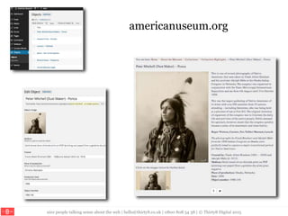 nice people talking sense about the web | hello@thirty8.co.uk | 0800 808 54 38 | © Thirty8 Digital 2015
americanuseum.org
 