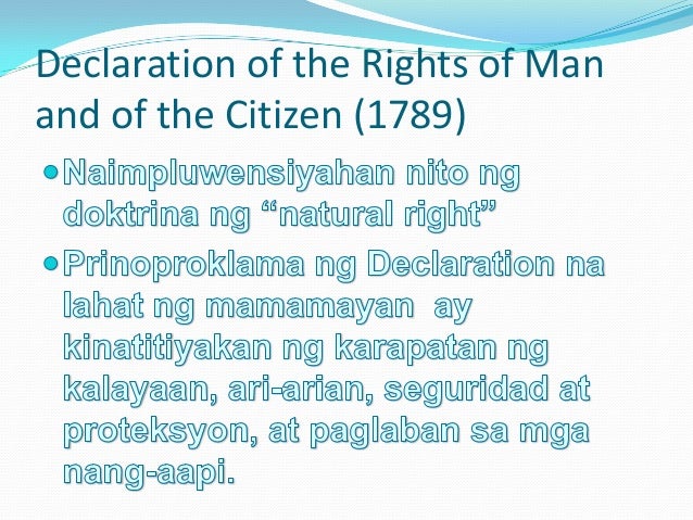 Aralin 2 Mga Karapatang Pantao