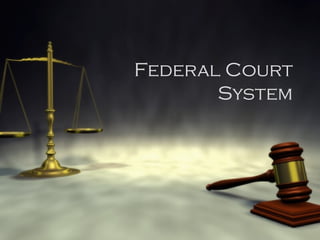 Federal Court
System
 