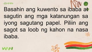 Araling Panlipunan Quarter 3 Week 7 Mabuting Pinuno | PPTX
