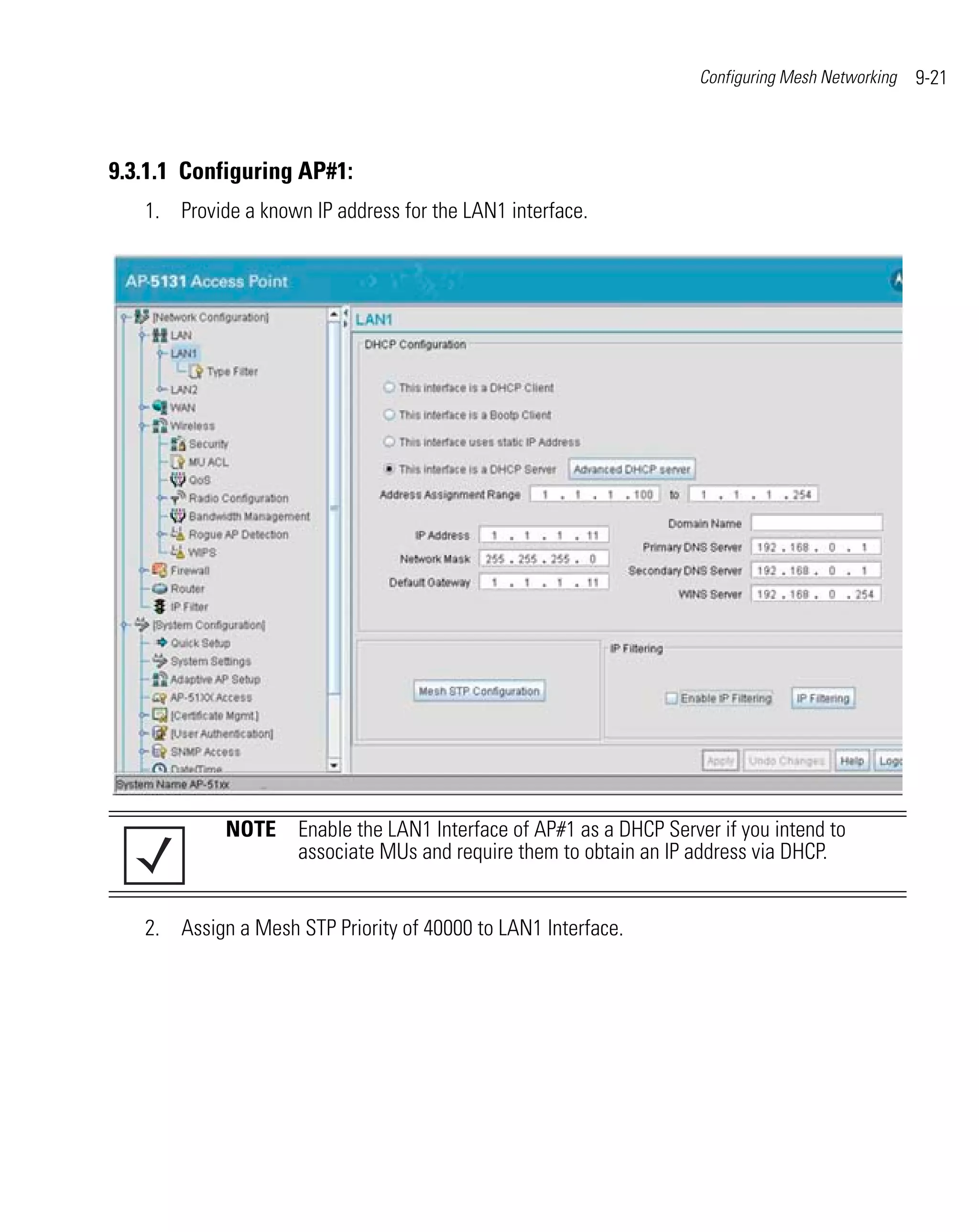 Ap 51xx access point product reference guide