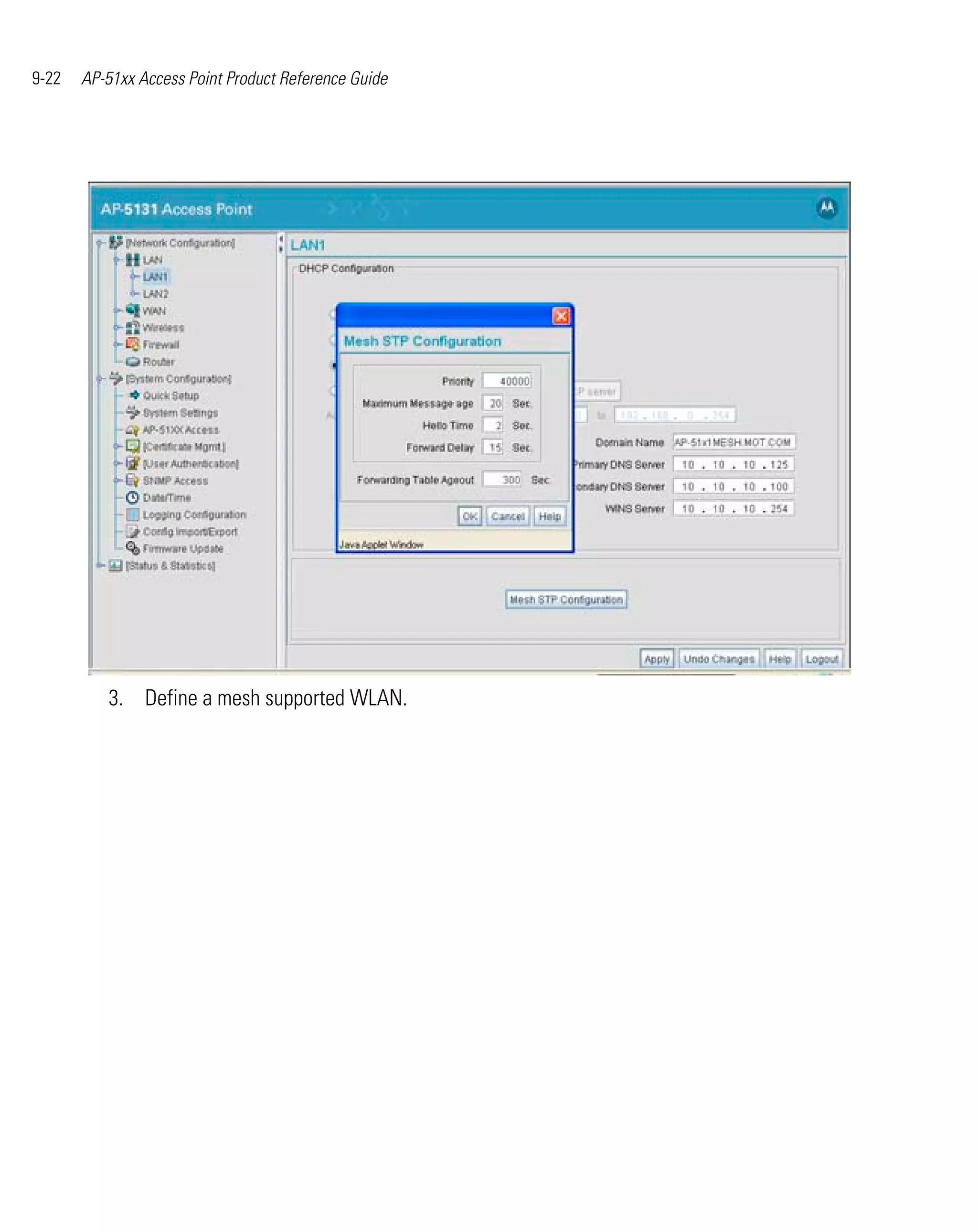 Ap 51xx access point product reference guide