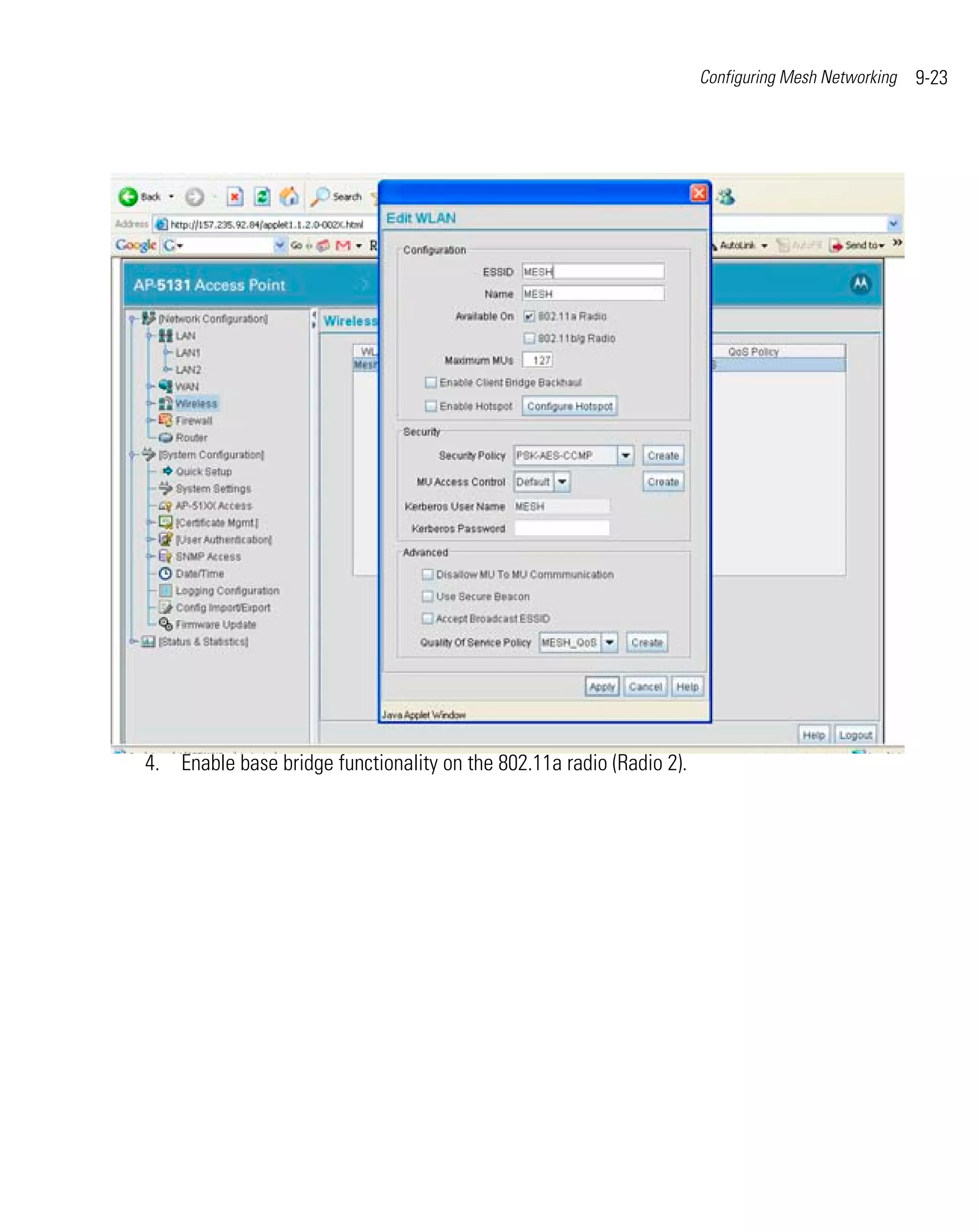 Ap 51xx access point product reference guide