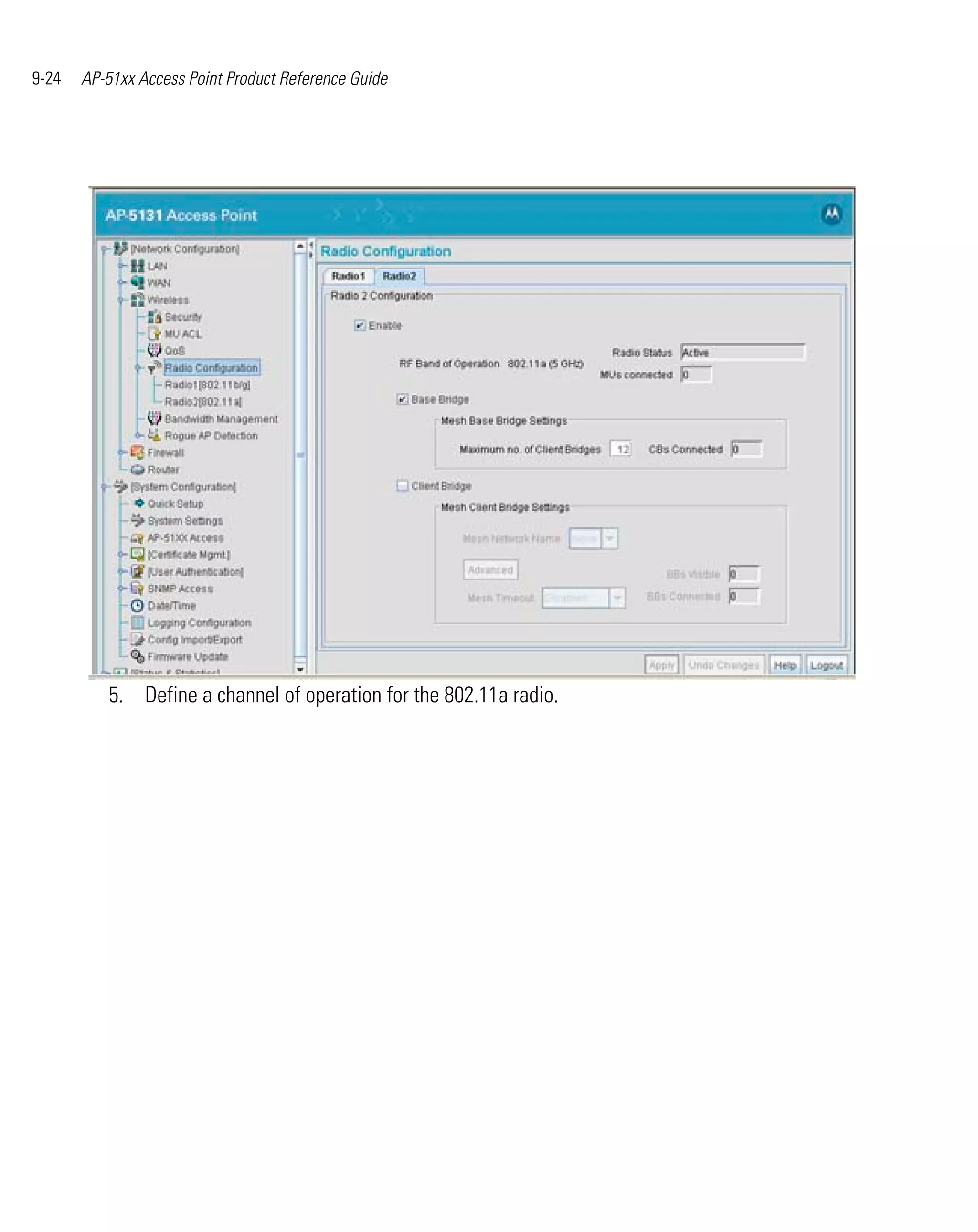 Ap 51xx access point product reference guide