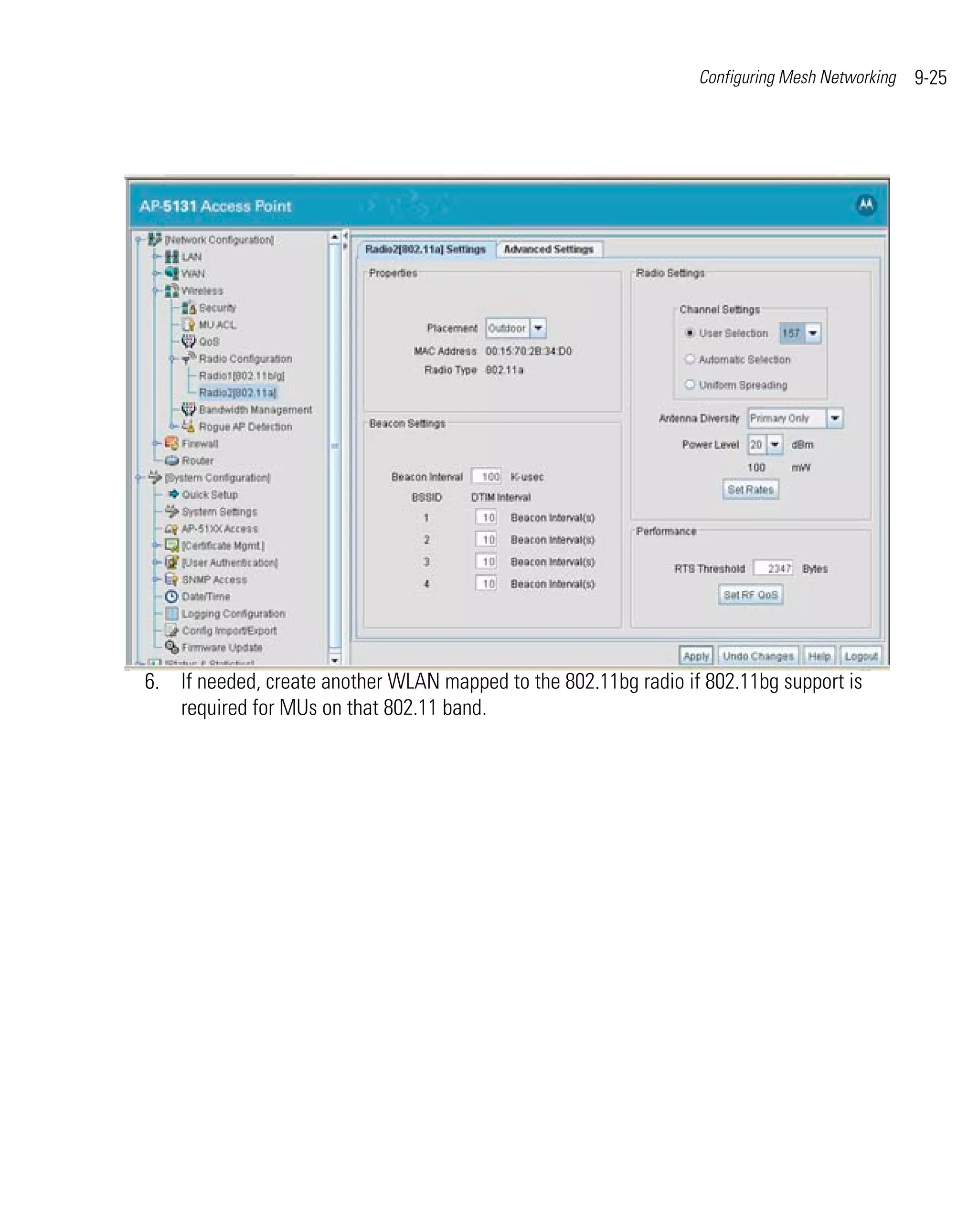 Ap 51xx access point product reference guide
