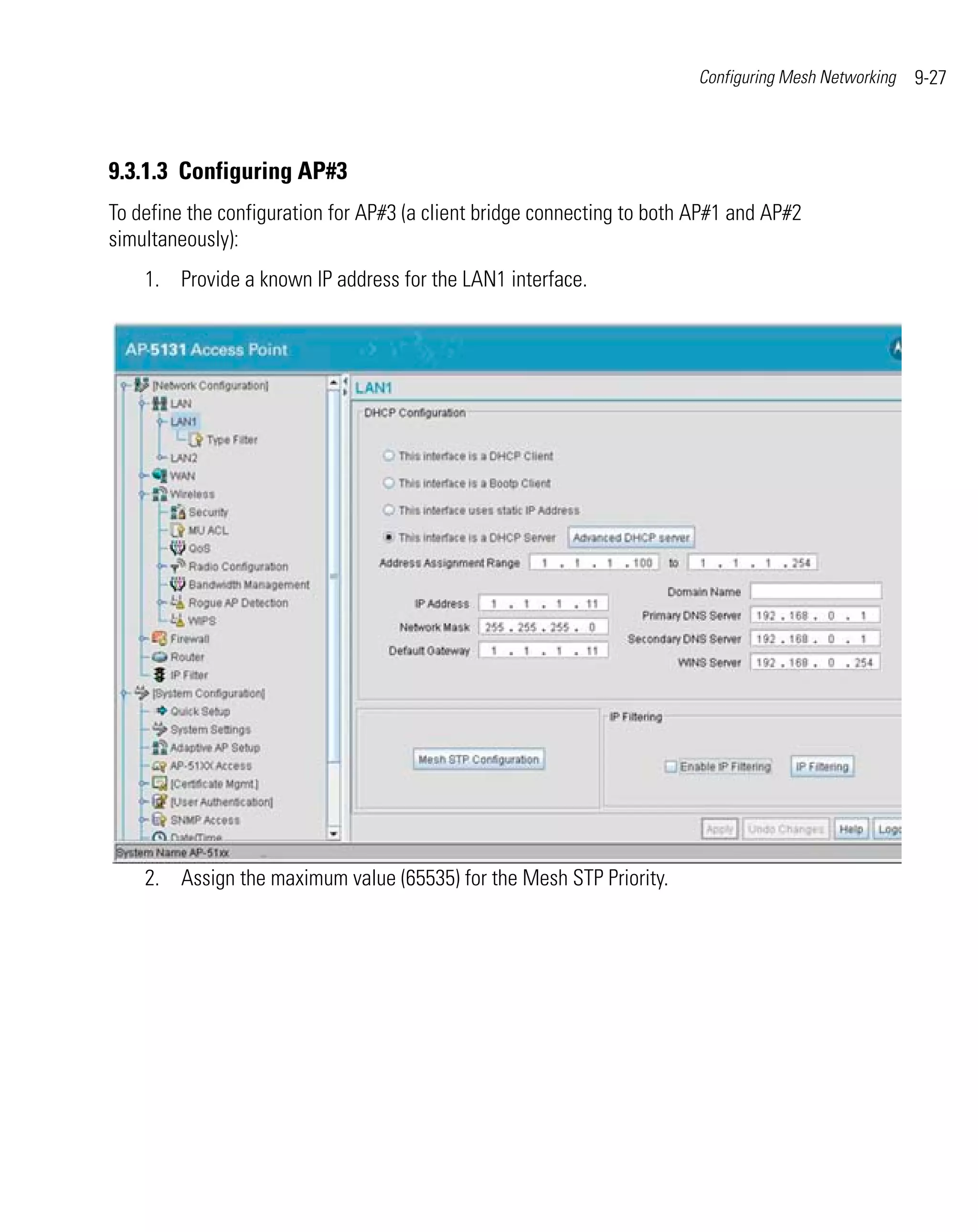 Ap 51xx access point product reference guide
