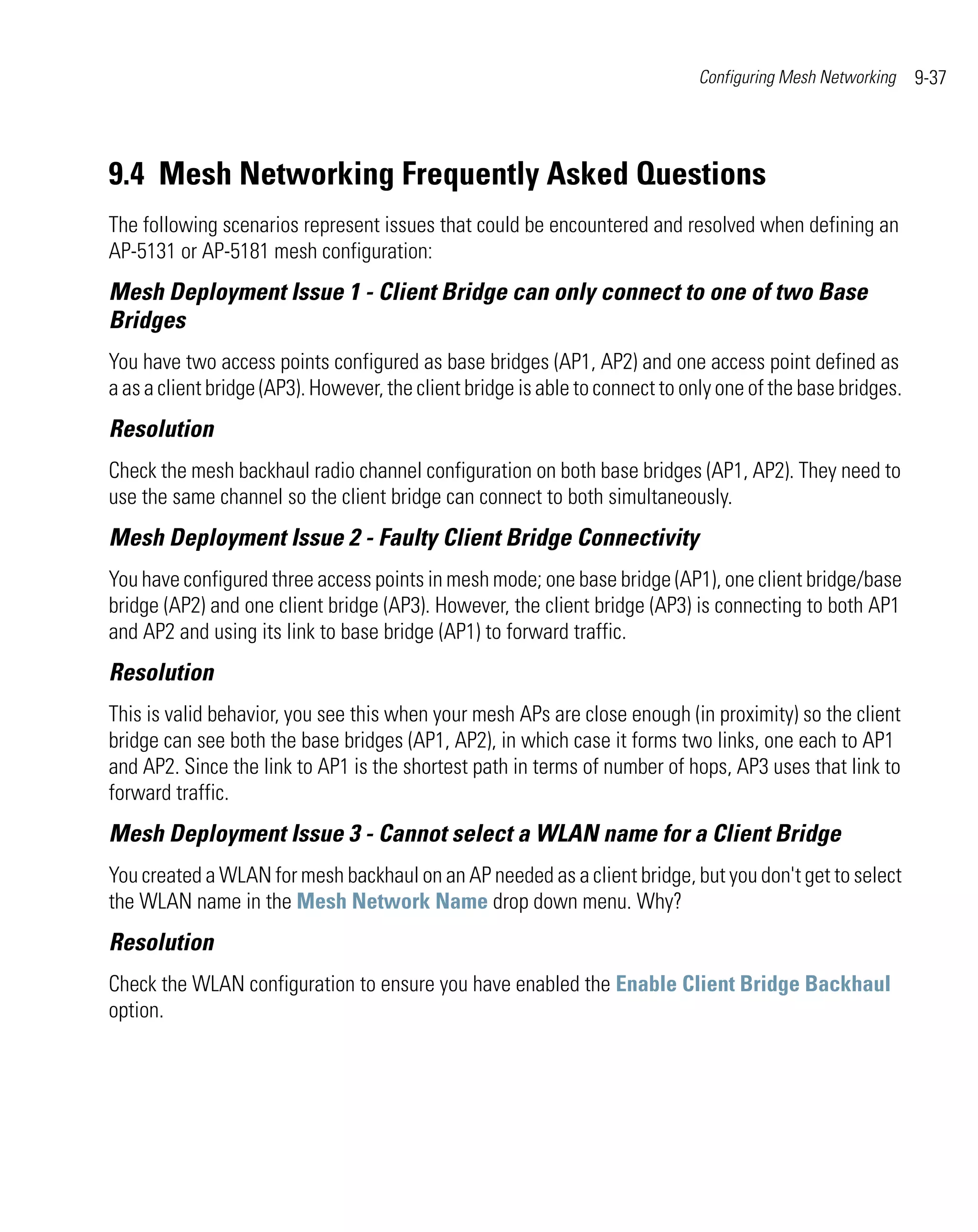 Ap 51xx access point product reference guide