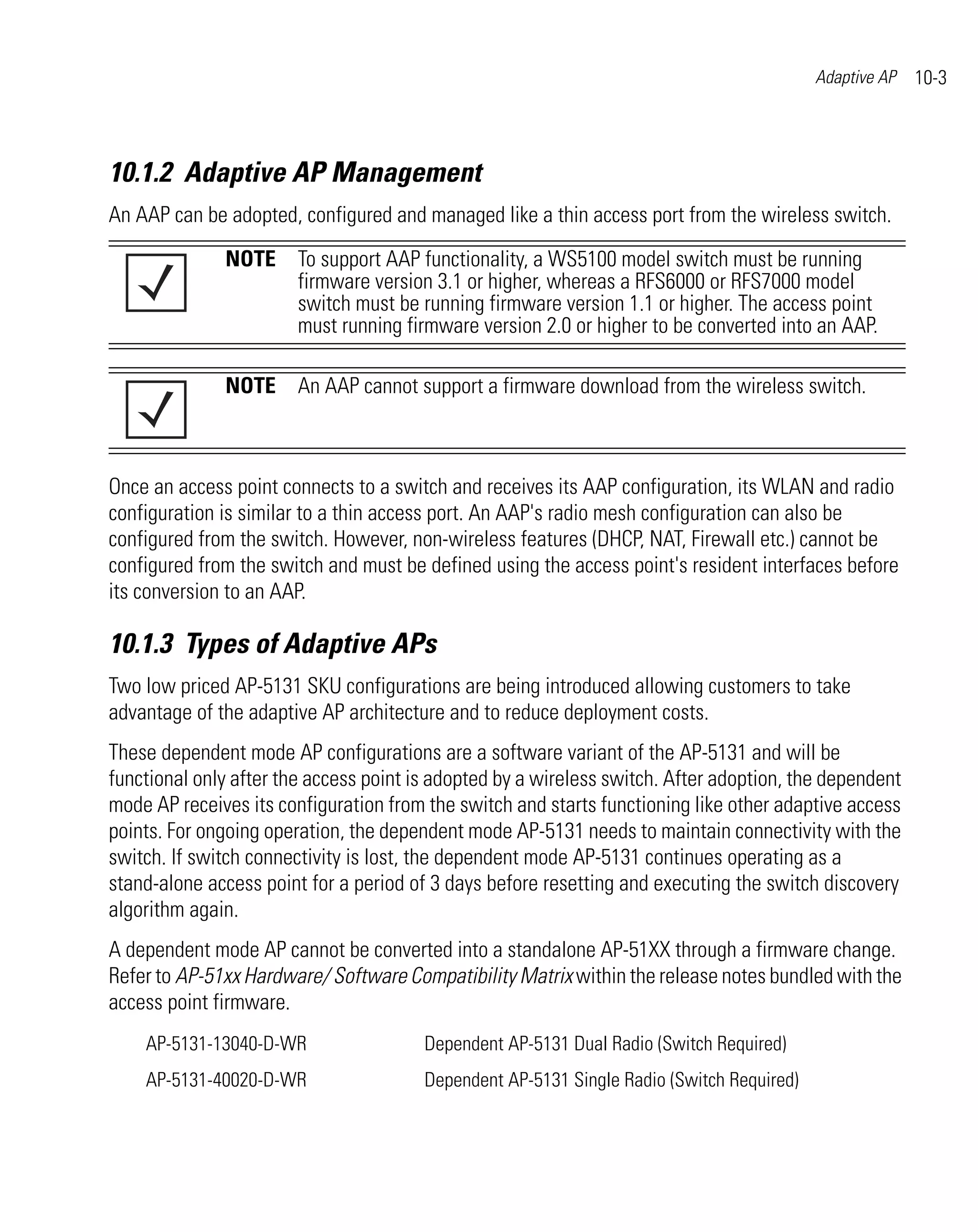 Ap 51xx access point product reference guide