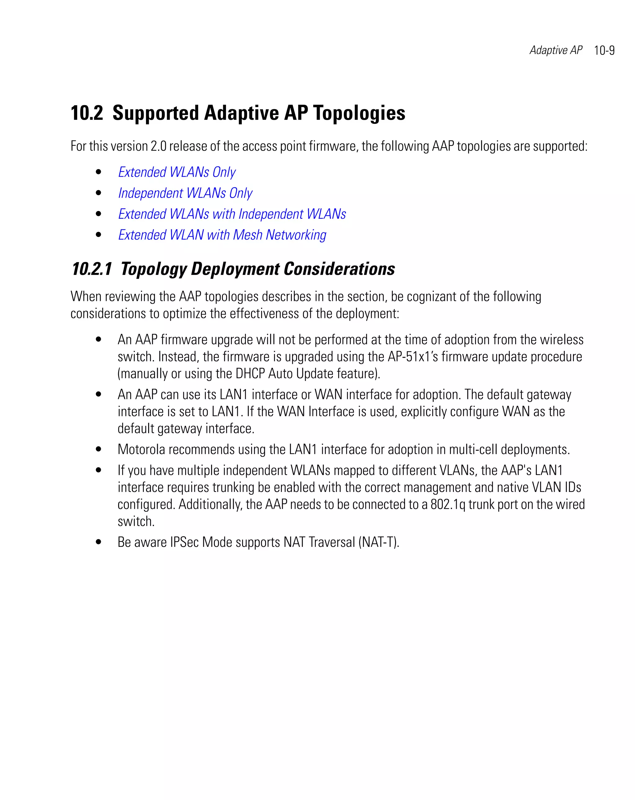 Ap 51xx access point product reference guide