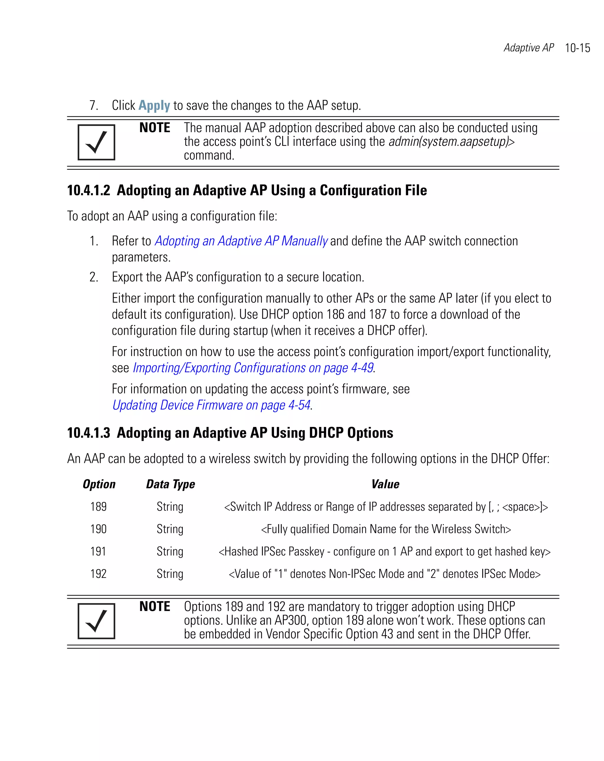 Ap 51xx access point product reference guide