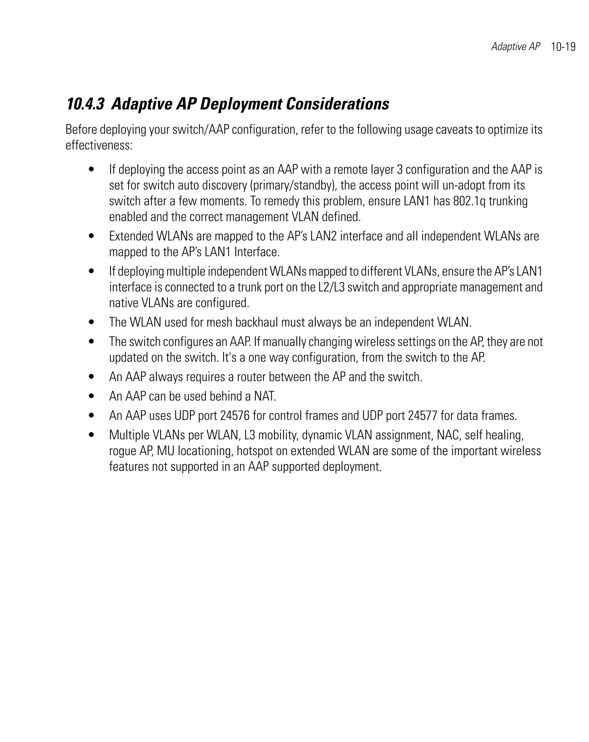 Ap 51xx access point product reference guide
