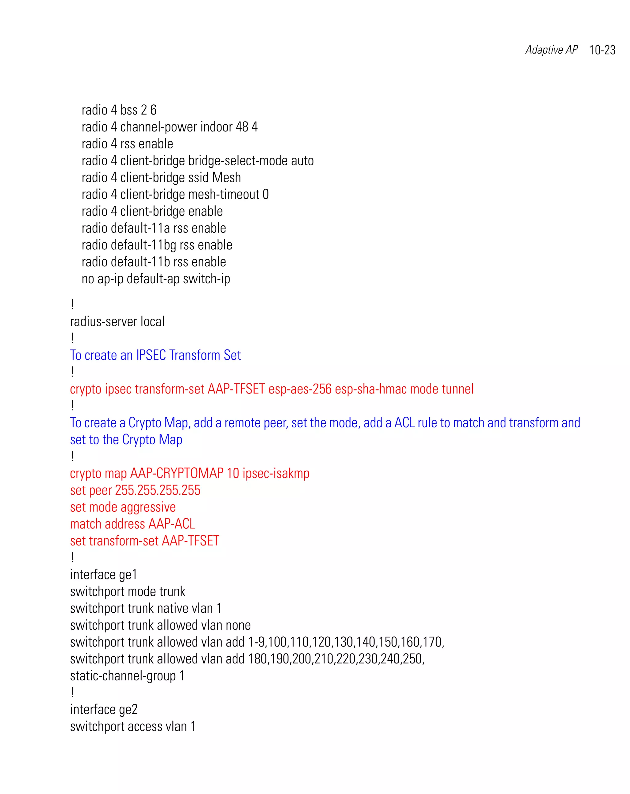 Ap 51xx access point product reference guide