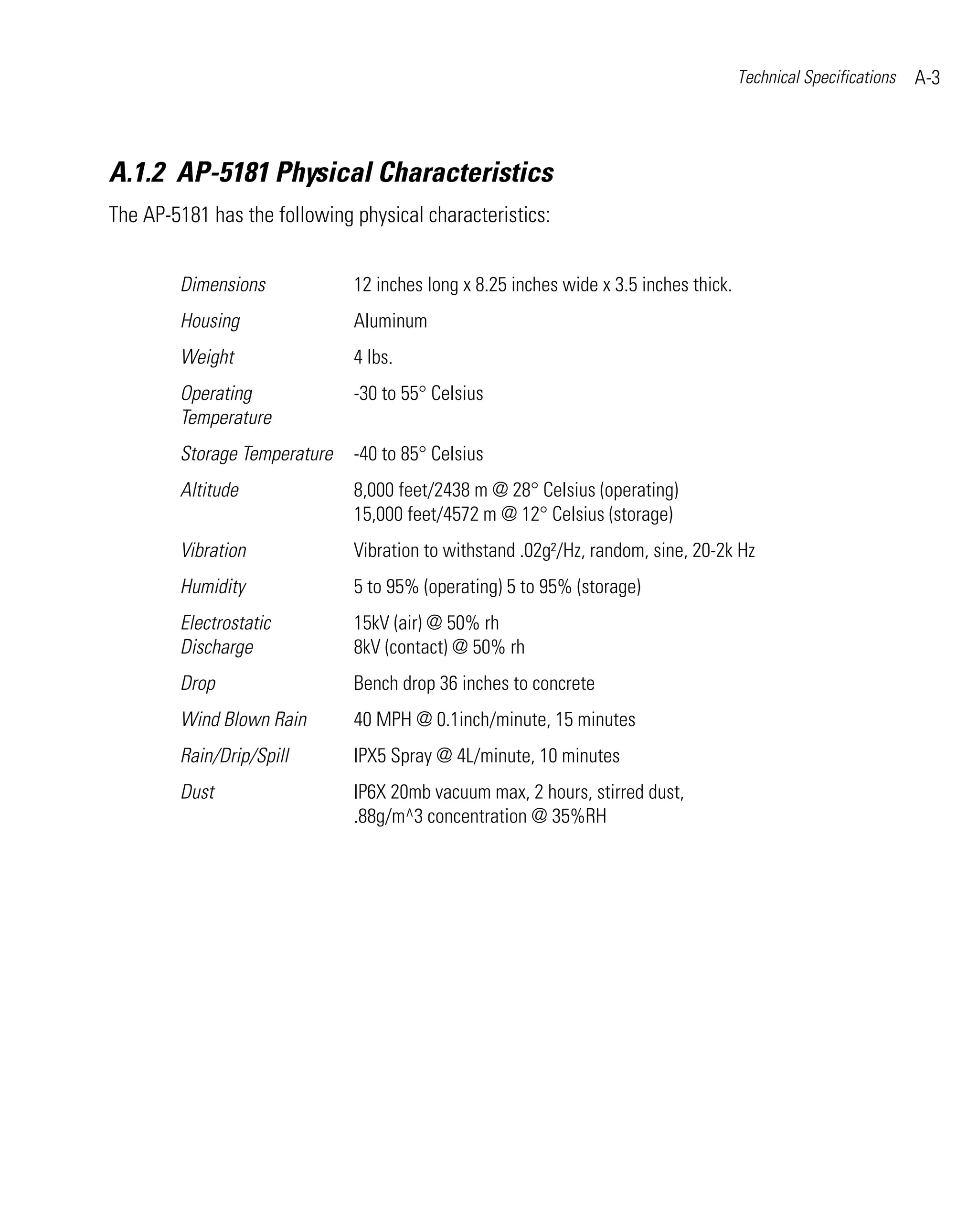 Ap 51xx access point product reference guide