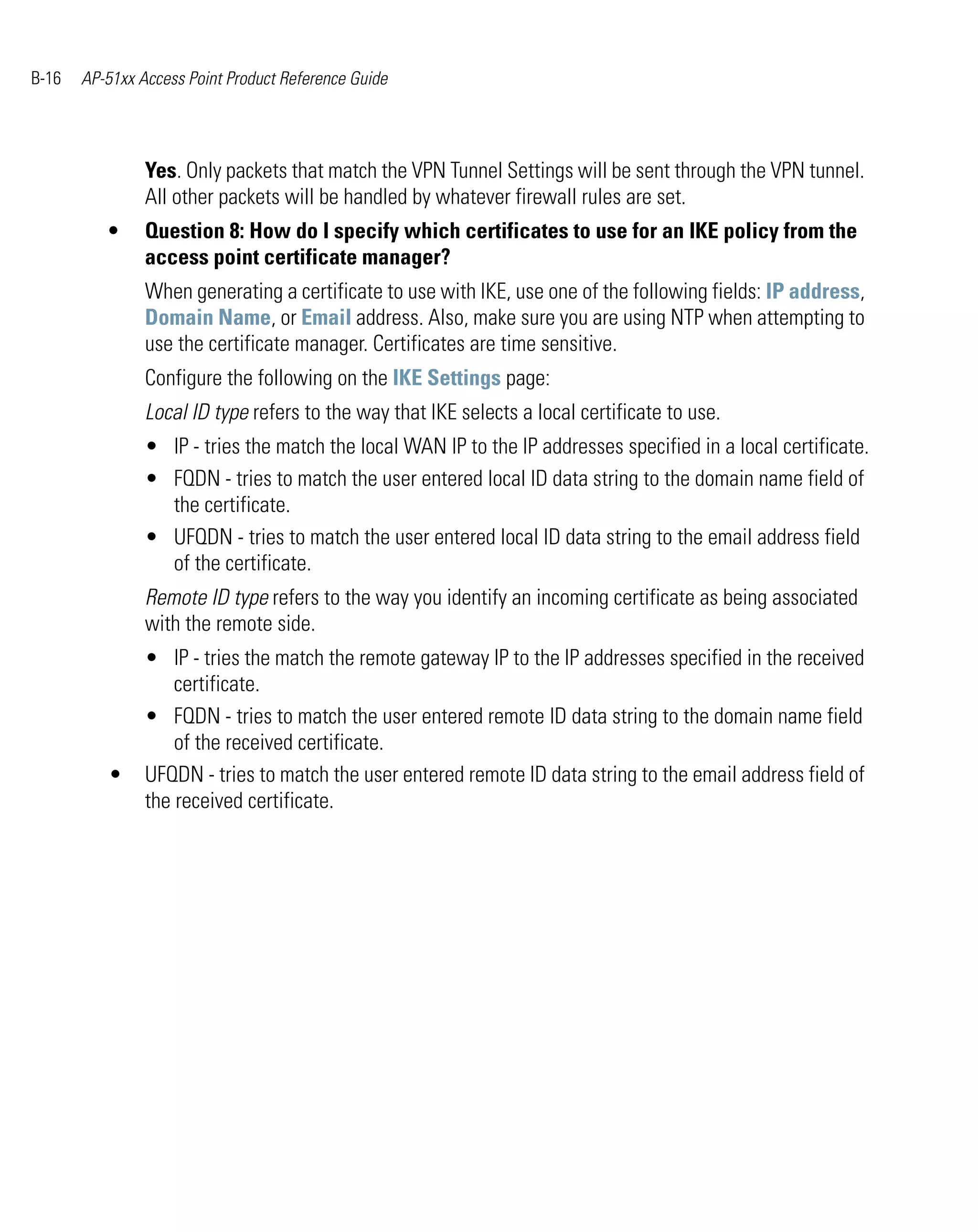 Ap 51xx access point product reference guide
