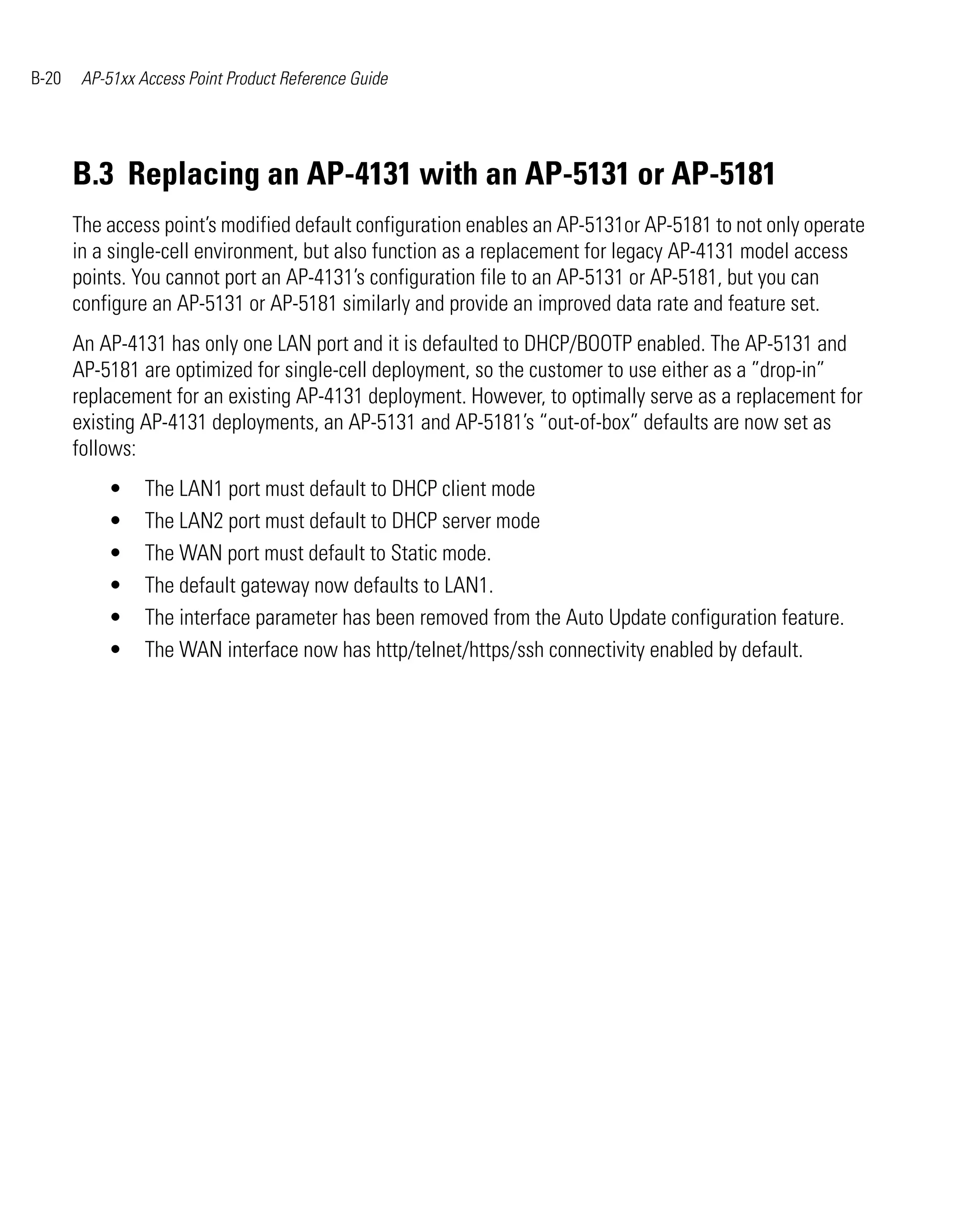 Ap 51xx access point product reference guide