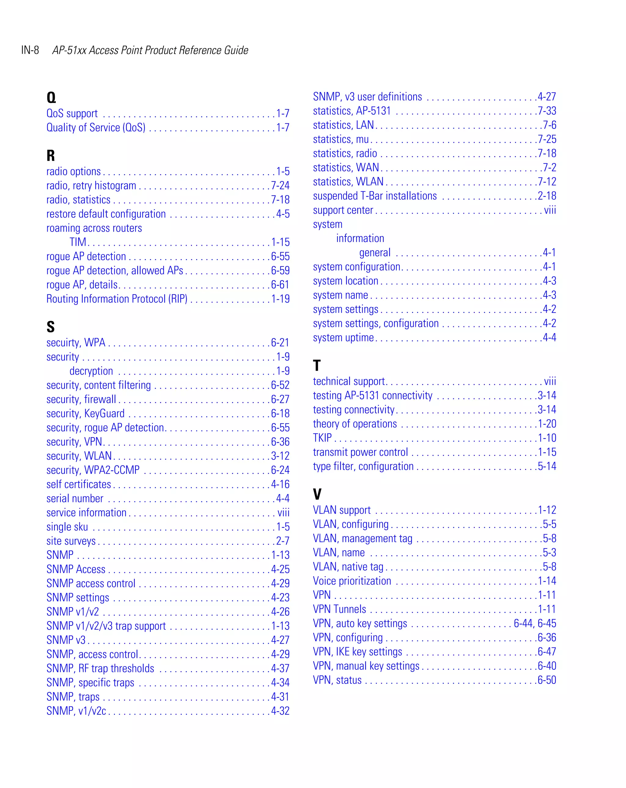 Ap 51xx access point product reference guide