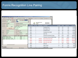 Forms Recognition Line Pairing
23
 