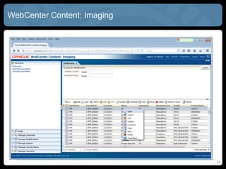 WebCenter Content: Imaging
24
 