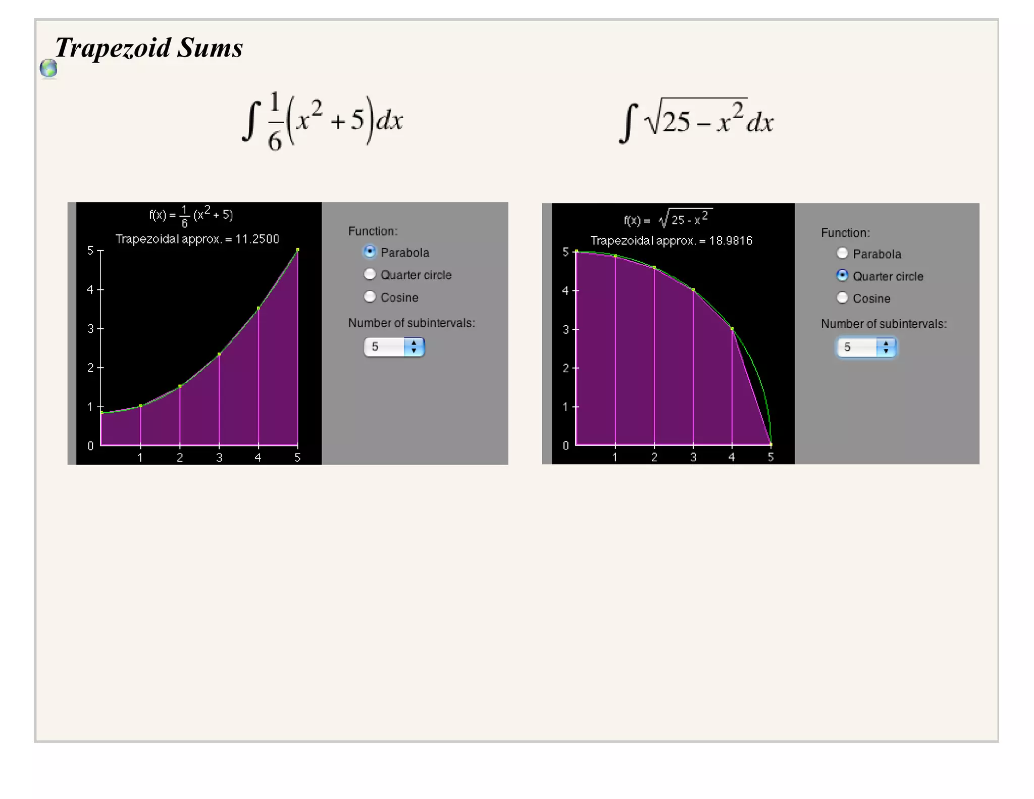AP Calculus Slides January 18, 2008