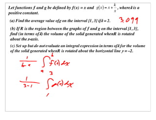 AP Calculus Slides March 21, 2007 | PDF