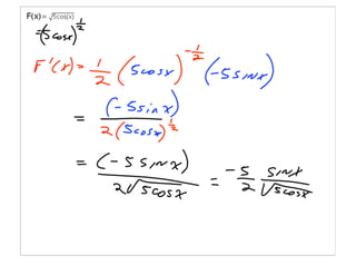 AP Calculus Slides November 8, 2007