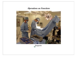 Operations on Functions




       Surgeons