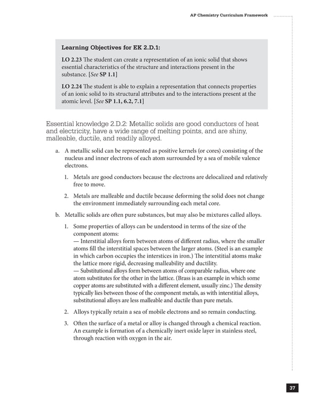 Ap chemistrycourseandexamdescription
