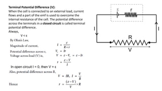 Comprehensive Study of Current Electricity: Concepts, Laws, and ...