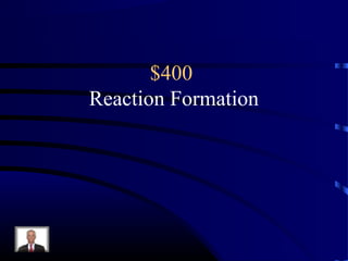 $400
Reaction Formation
 