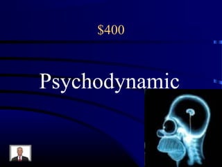 $400
Psychodynamic
 