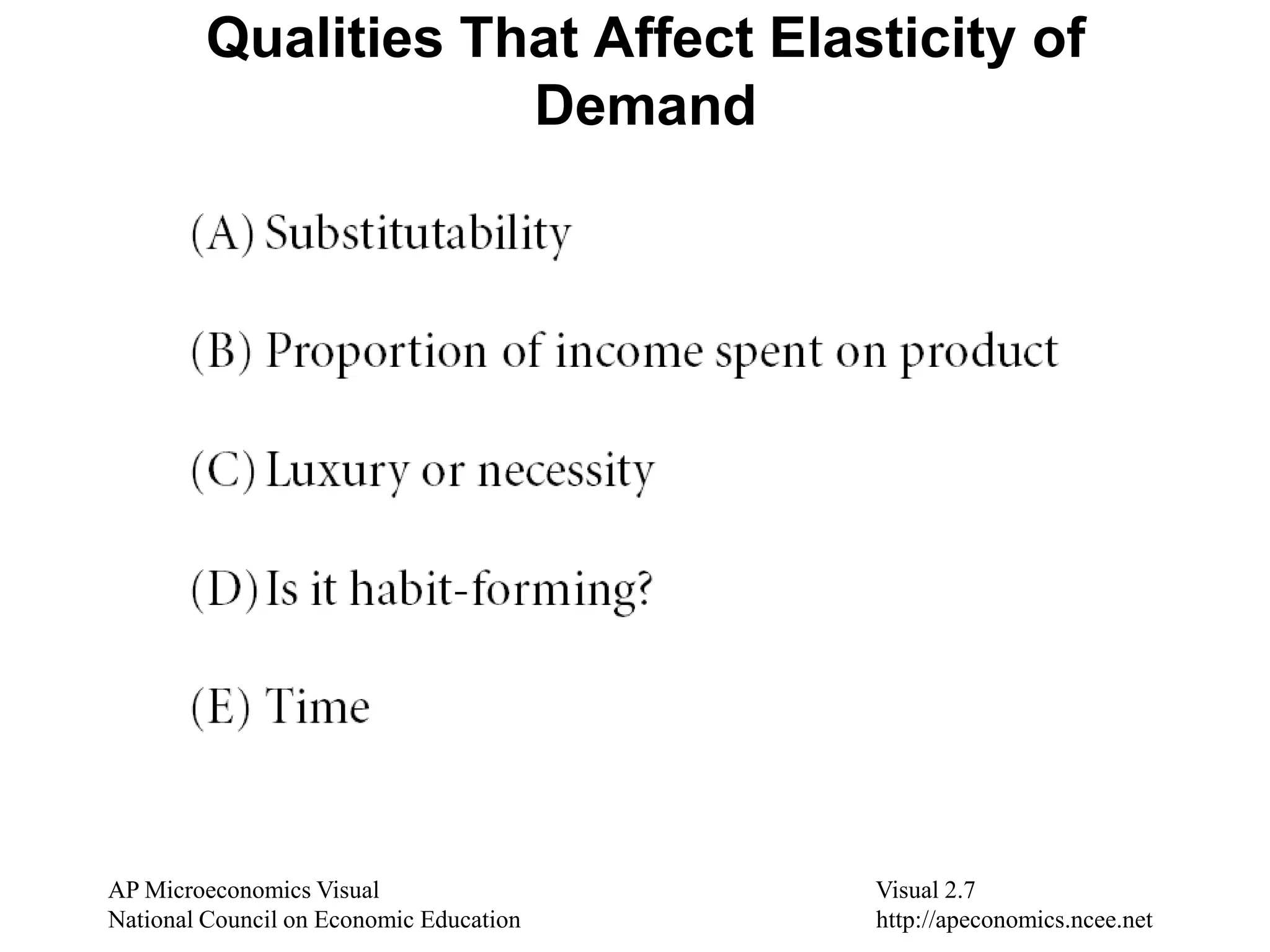 Change in technology