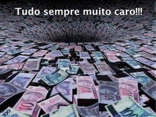 Tudo sempre muito caro!!!
 
